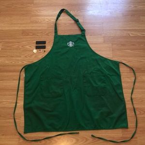 Genuine Starbucks Apron and Pins